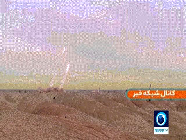 Video: Iran phóng đồng loạt 16 tên lửa đạn đạo, gửi lời nhắn ”lạnh gáy” tới Israel