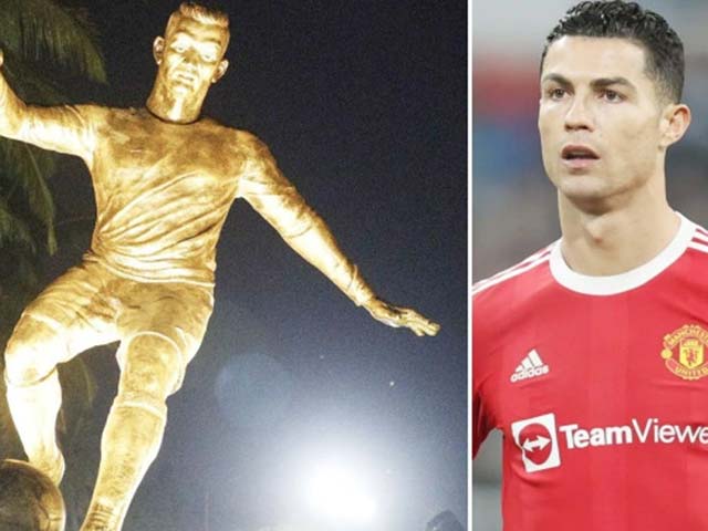Ronaldo bất ngờ được tạc tượng ở Ấn Độ, bị “tẩy chay” kịch liệt gây sốc
