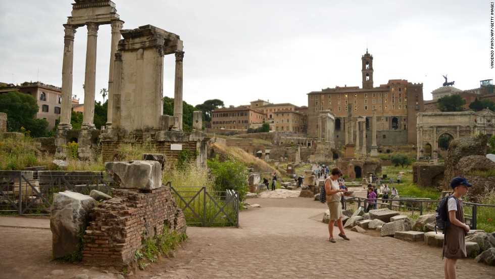 Rome, Italy đứng vị trí thứ 7, gây ấn tượng với các công trình kiến trúc Hy Lạp cổ đại.