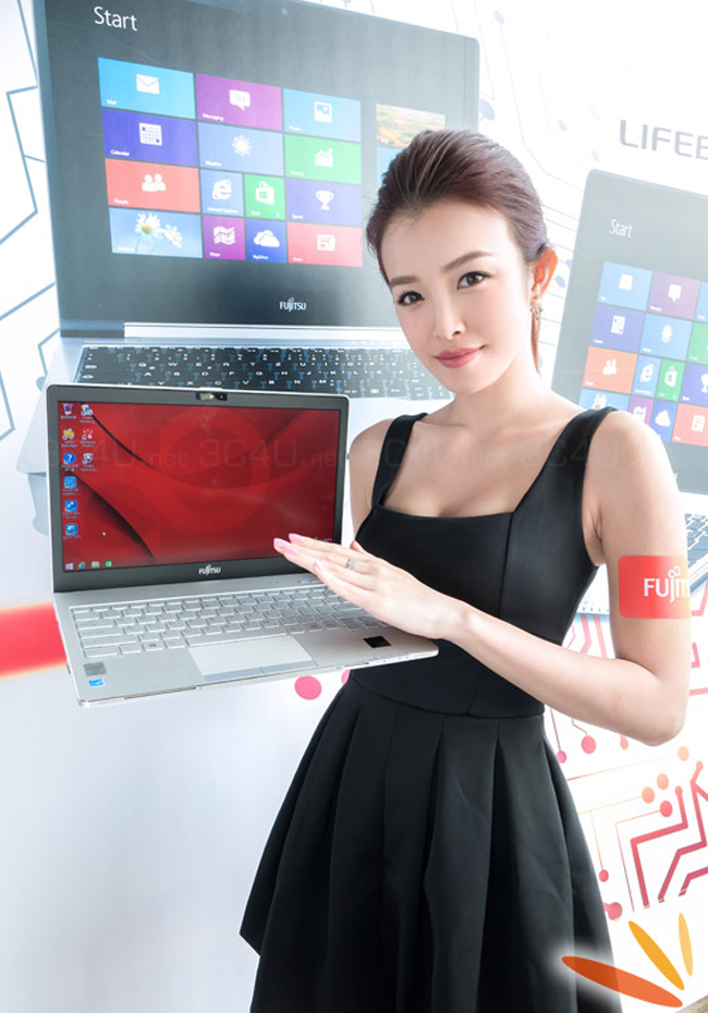 Dàn hotgirl xinh đẹp tạo dáng bên laptop - 7