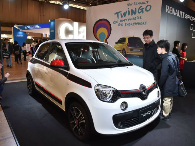 Mẫu xe mới nhất Twingo của Renault.