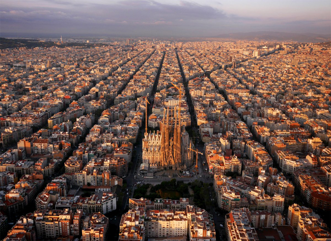 Quang cảnh Barcelona, Tây Ban Nha.&nbsp;