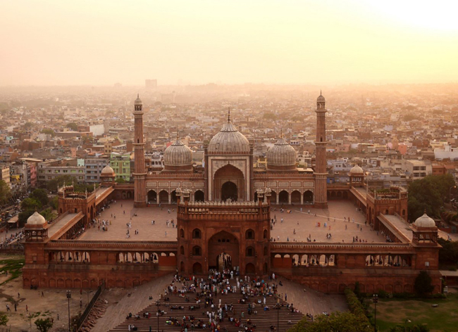 Jama Masjid, trái tim của Hồi giáo tại Ấn Độ.