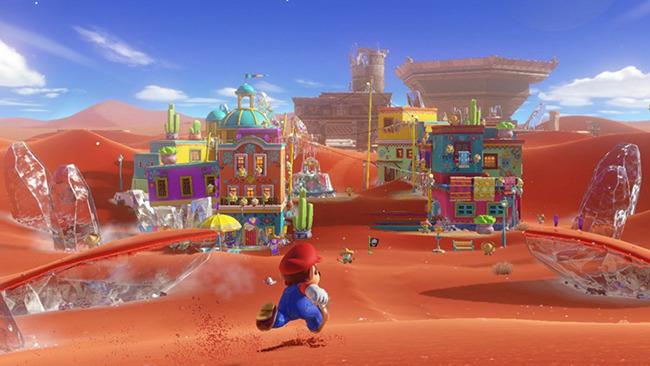 Super Mario Odyssey&nbsp;sẽ mang tới cho người chơi trải nghiệm như trên thế giới thực.