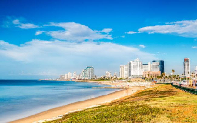 15. Tel Aviv: Thành phố của Israel nổi tiếng với bãi biển đẹp, không khí trong lành và cuộc sống sôi động về đêm.