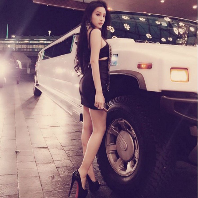 Hot girl trong 1 lần tới Las Vegas.