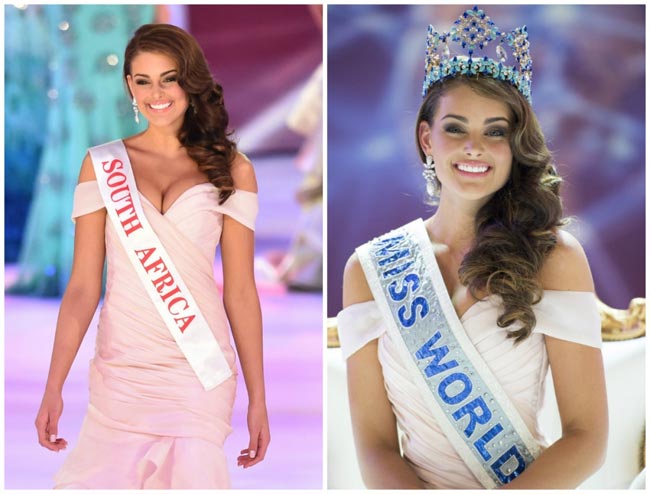 Jolene Strauss là Hoa hậu Nam Phi. Cô đăng quang năm 2014.