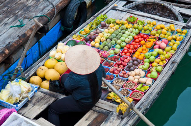 Ẩm thực cũng là một trong những điều hấp dẫn nhất đối với du khách tới Việt Nam. Bạn có thể lựa chọn các món ăn nổi tiếng như phở, bánh mì và nem cuốn.