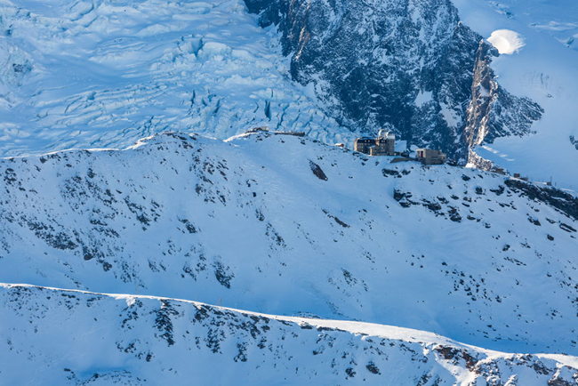 Gornergrat nhìn từ Rothorn.