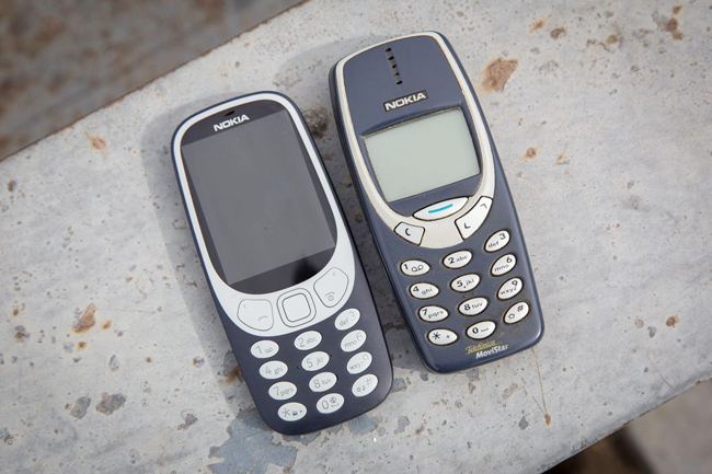 Nokia 3310 mới có màn hình kích thước lớn hơn khá nhiều Nokia 3310 cũ. Đáng tiếc khi đó không phải là màn hình cảm ứng.