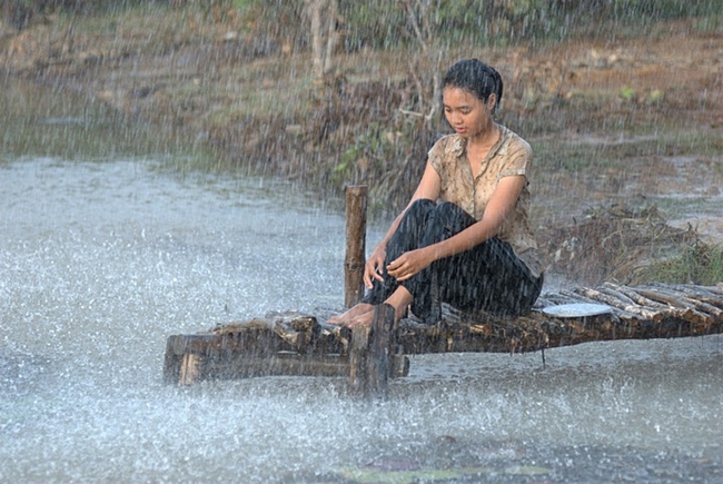 Dù là &#34;lính mới&#34; song diễn xuất của Lan Ngọc không hề thua kém các đàn anh, đàn chị trong phim.