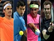 Thể thao - Bảng xếp hạng tennis 1/1: Sừng sững Nadal, Federer, &quot;Big Four&quot; khó tái lập