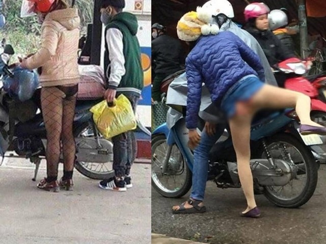 Thảm họa thời trang Việt: Chị em mặc tất, không quần