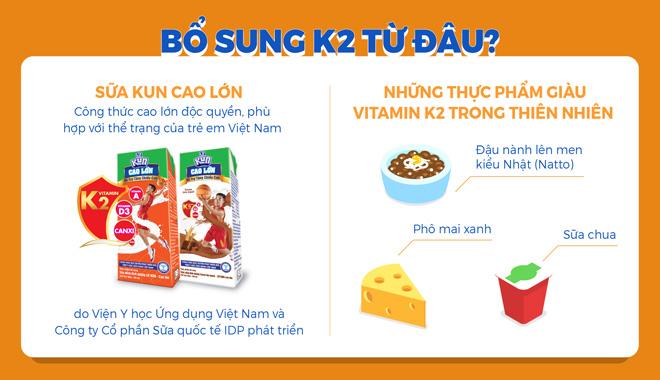 Vitamin K2 - “Người vận chuyển” âm thầm giúp con đạt chiều cao mơ ước - 3