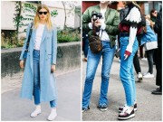 Bí quyết mặc đẹp - Bí ý tưởng mặc đẹp? Cứ quần jeans + sneaker vẫn nổi