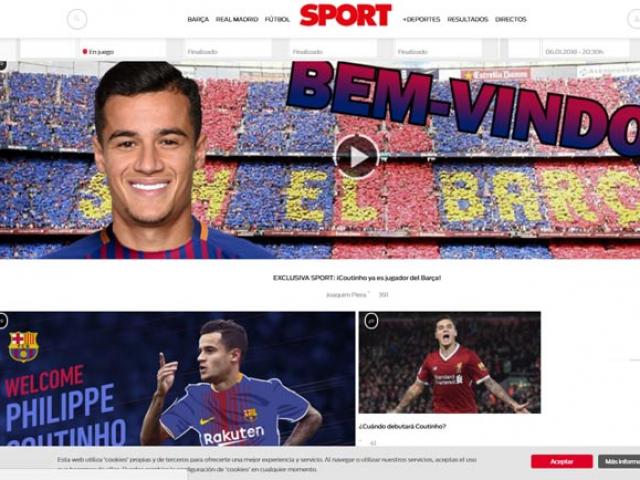 Báo chí thế giới: Barca có Coutinho, mở ra giai đoạn thống trị mới