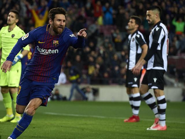 Barca đại thắng: Messi cán mốc lịch sử, thăng hoa rực rỡ