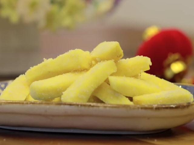 Cách làm mứt khoai lang giòn ngọt siêu dễ - 1