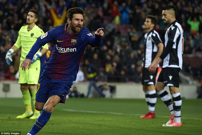 Barca đại thắng: Messi cán mốc lịch sử, thăng hoa rực rỡ - 2