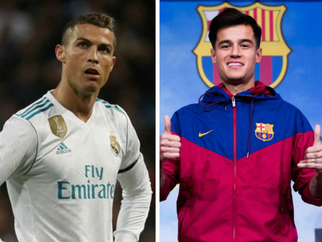 Top sao ”bạc tỷ”: Ronaldo hết thời, Coutinho 160 triệu euro quá đắt