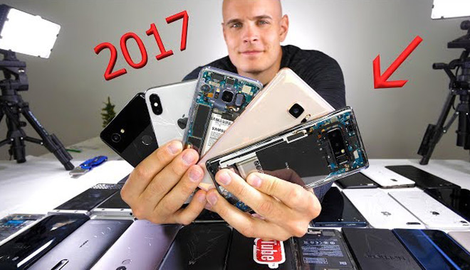 Đây là những smartphone bền và dễ sửa nhất trong năm 2017 - 1