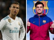 Bóng đá - Top sao &quot;bạc tỷ&quot;: Ronaldo hết thời, Coutinho 160 triệu euro quá đắt