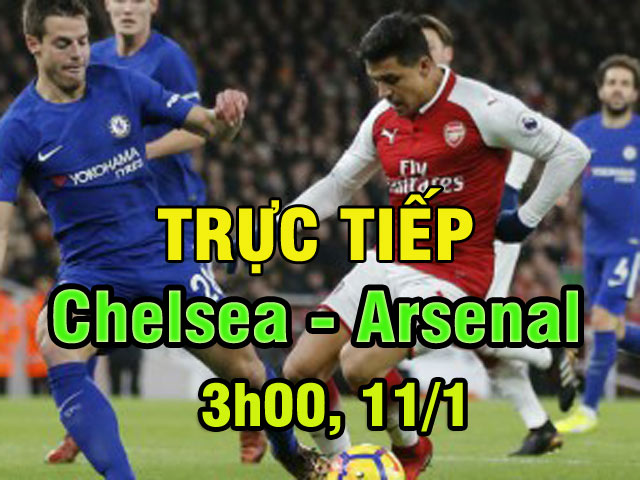 TRỰC TIẾP bóng đá Chelsea - Arsenal: Vidal từ chối Chelsea