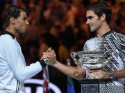 Thể thao - Australian Open, khoảnh khắc kinh động: Nadal ôm hận Federer - Djokovic