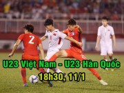 Bóng đá - U23 Việt Nam – U23 Hàn Quốc: Ra ngõ gặp núi cao