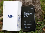 Dế sắp ra lò - &quot;Đập hộp&quot; Galaxy A8+ bản thương mại mới ra mắt