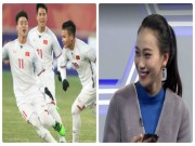 Bóng đá - Người đẹp Vân Quỳnh say mê U23 Việt Nam, mơ &quot;địa chấn&quot; trước U23 Australia