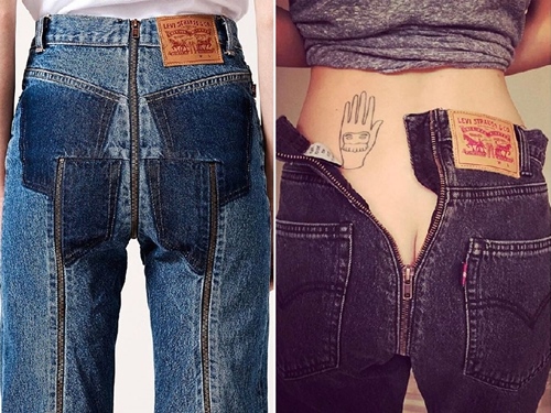 Hơn 2 triệu cho chiếc quần jeans che chỉ nửa vòng 3, ai dám mặc? - 4