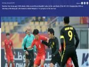 Bóng đá - U23 Hàn Quốc vất vả với U23 Malaysia: Báo chí tiếc nuối, fan tự hào