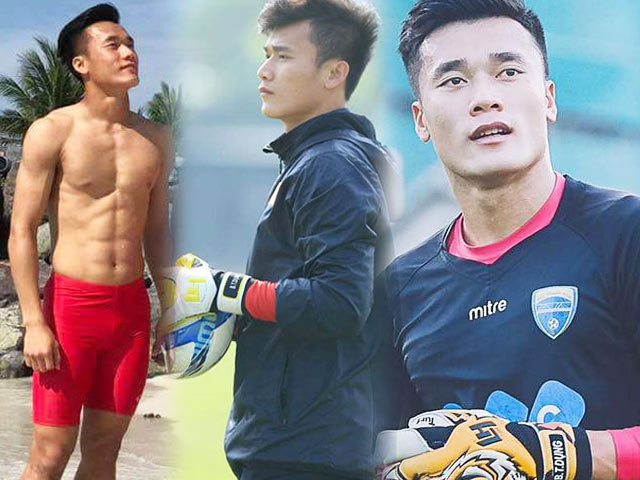 Phong cách &#34;chuẩn soái ca&#34; của thủ môn Bùi Tiến Dũng U23 VN - 11