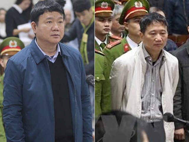 Tuyên án ông Đinh La Thăng 13 năm tù, Trịnh Xuân Thanh chung thân