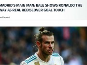 Bóng đá - Real thắng đậm, báo giới nói Bale “dạy” Ronaldo cách ghi bàn