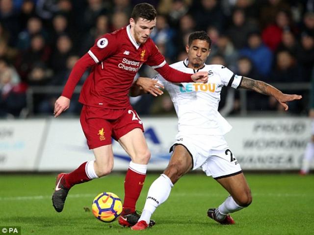 Swansea City - Liverpool: Thót tim đến phút bù giờ