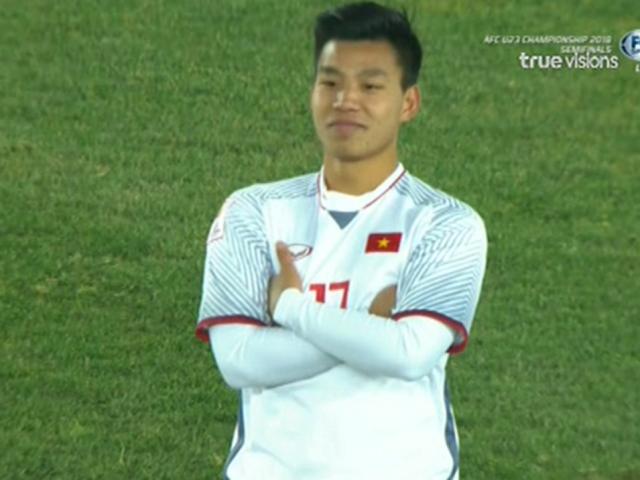 ”Hot boy” U23 VN Văn Thanh và bàn thắng để đời: Hiên ngang đứng giữa trời