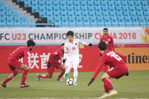 Chi tiết U23 Việt Nam - U23 Qatar: Vỡ òa cảm xúc, tuyệt đỉnh thăng hoa! (KT) - 10