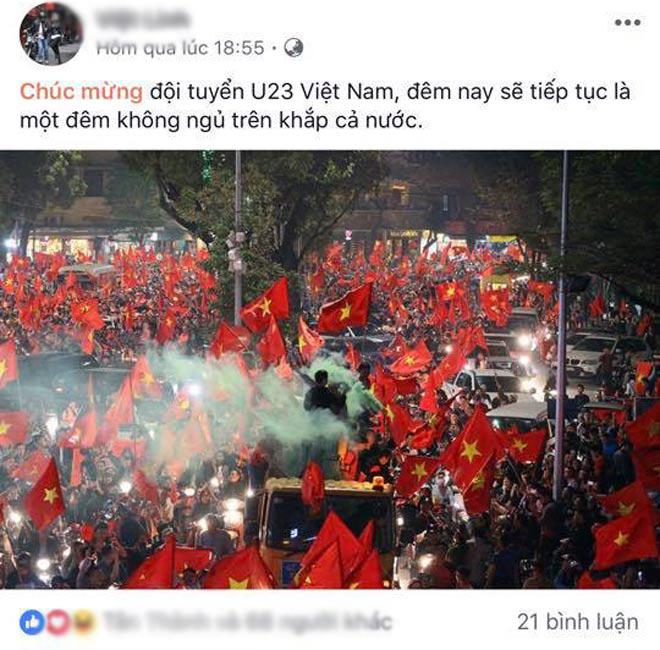 Dân mạng vẫn sung sướng tột độ sau chiến tích lịch sử của U23 Việt Nam - 1
