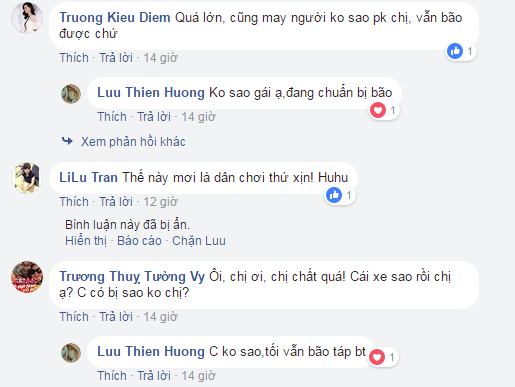 Lưu Thiên Hương lao thẳng xe vào cột điện khi U23 Việt Nam thắng Qatar - 3