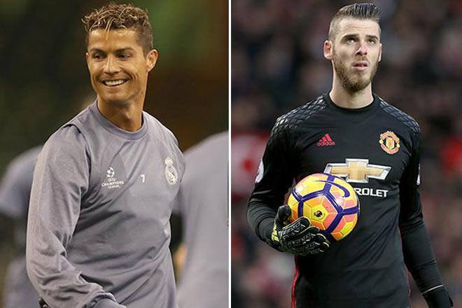 Chuyển nhượng MU: Real tính đổi Ronaldo lấy De Gea - 1