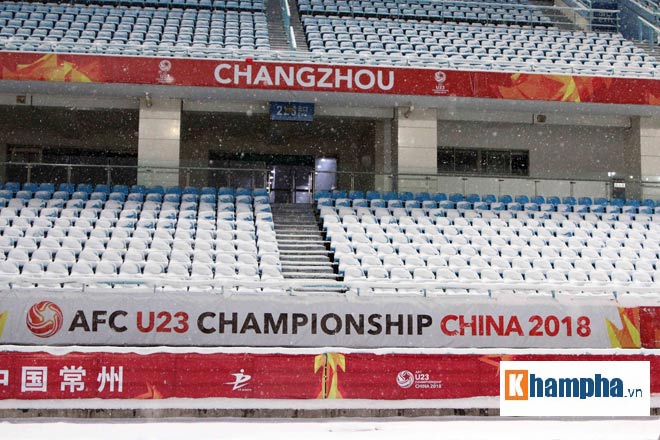 Sân Thường Châu tuyết dày 30cm, U23 Việt Nam đá U23 Uzbekistan có hoãn? - 7