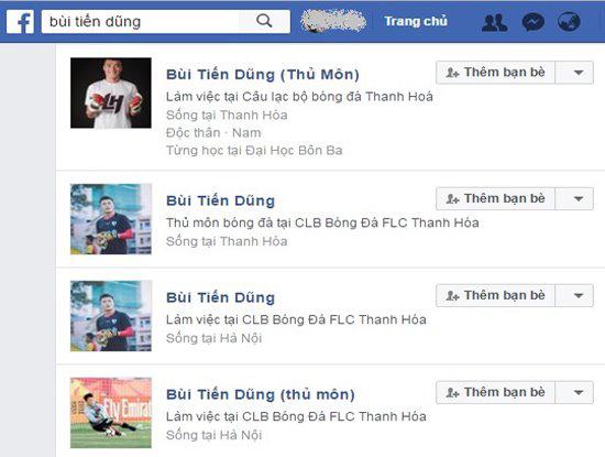 Xuất hiện tài khoản Facebook giả mạo tuyển thủ U23 Việt Nam - 1