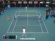 Thể thao - Kiệt tác Australian Open: Federer ra vợt &quot;cong như chuối&quot;, Berdych ngao ngán