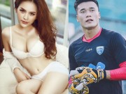 Đời sống Showbiz - &quot;Thánh nữ Mì gõ&quot; gửi nụ hôn tới người nhện U23VN Bùi Tiến Dũng