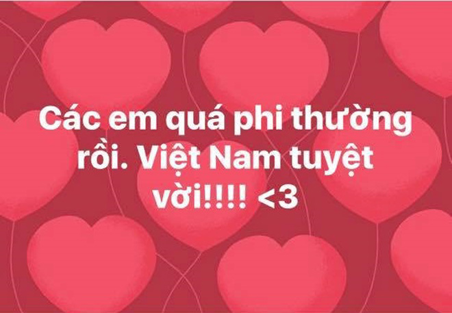 Facebook ngập tràn lời chúc, U23 Việt Nam vẫn vô địch trong lòng người hâm mộ - 5