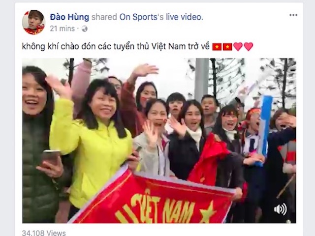 Dân mạng sôi sục chờ đón U23 Việt Nam về sân bay Nội Bài