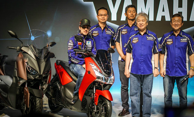 Xe ga Yamaha Lexi 125 vừa được trình làng tại thị trường Indonesia với nhiều phiên bản màu tùy chọn.