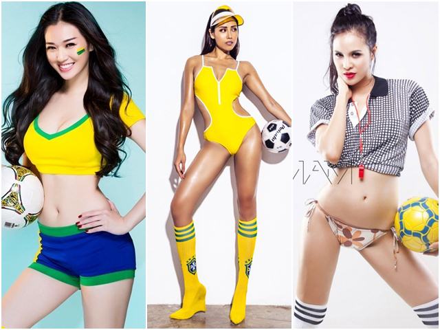 Đây có phải là các ”nữ cầu thủ” xinh đẹp nhất nhì Việt Nam?